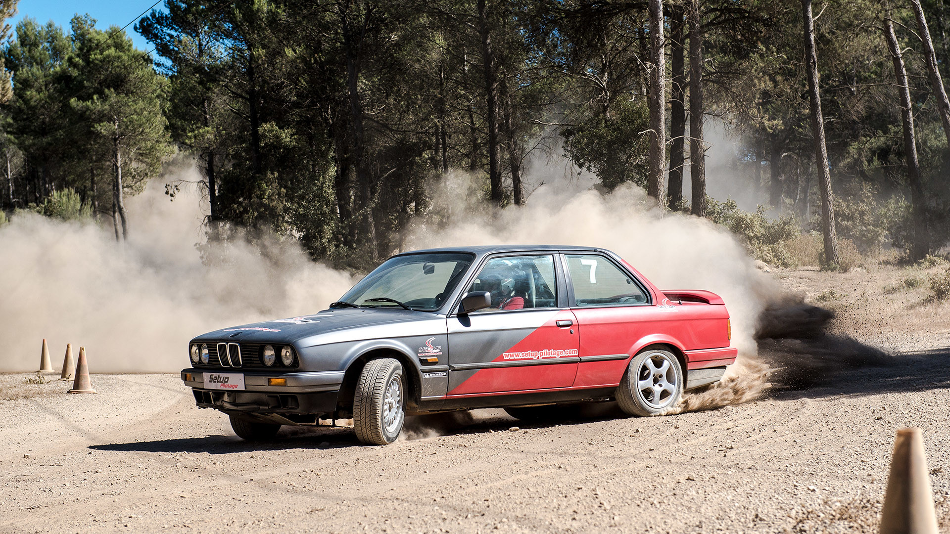 BMW 318is en dérive 2